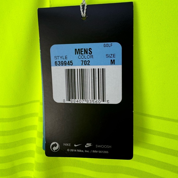 NWT Men’s Nike Golf Shirt size M - Picture 3 of 5